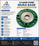 Hand Pump Base Plate Ci Cast Iron Manufacturer Price In India Direct From Factory | Irozen