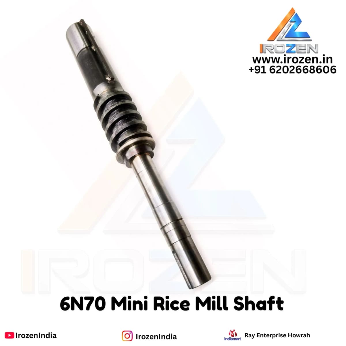 6N70 Mini Rice Mill Shaft ORIGINAL I IROZEN